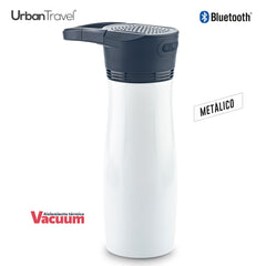 Botilito Metálico con Speaker Urban Travel 530ml - OFERTA