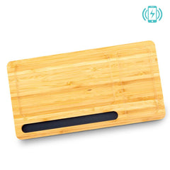 Organizador de Escritorio Bamboo con Cargador OFERTA