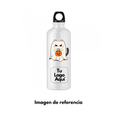 Botilito Metálico Sublimación Sport Bottle 500ml  Halloween