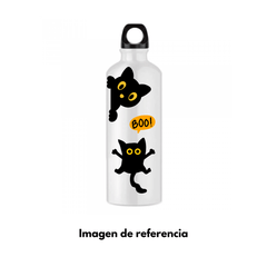 Botilito Metálico Sublimación Sport Bottle 500ml  Halloween