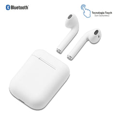 Audifonos Bluetooth Air i12 Acabado Solido