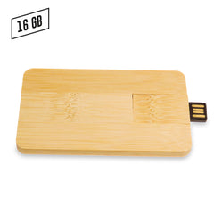 Memoria USB Credit Card Zilda Bamboo PRECIO NETO