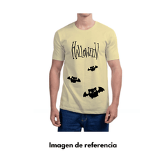 Camiseta Hombre Tela Fria - Halloween