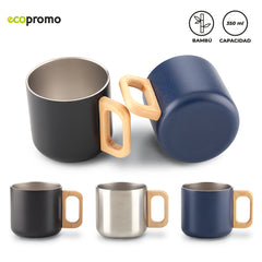 MUG METALICO AVENIX  350ml NUEVO