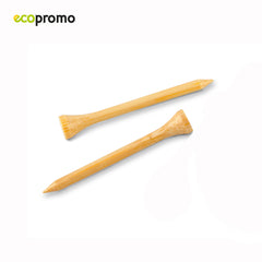 Golf Tees 7cm Bamboo NUEVO