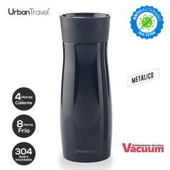 Botilito Metalico Urban Travel Premier 420ml - OFERTA