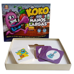 El koko manos largas en caja