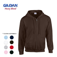 GILDAN BUSO CREMALLERA CON CAPOTA TALLA L