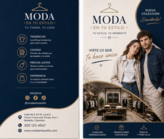 Brochure - Folleto Publicitario 2 cuerpos Full Color