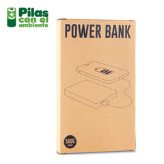 Pila Recargable en Bamboo Nipax 5000mAh