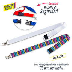 Cinta Blanca Especial Para Sublimación - Producción Nacional Sobre Pedido