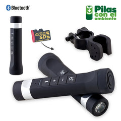 Speaker Bluetooth con Pila 2000mAh y Linterna