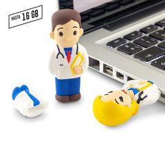PVC Memoria USB Medic 3D - Ver OF-228-CH PRECIO NETO