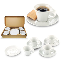 Set de Porcelana Expresso 8 piezas OFERTA