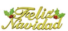 Letrero Feliz Navidad