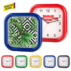 Reloj Mondrian Cuadrado - Produccion Nacional PRECIO NETO