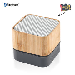 Speaker Bluetooth Bamboo Lights