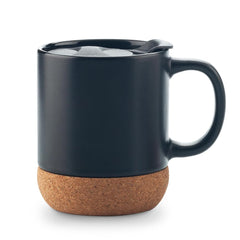 Mug Ceramica Con Corcho 11 oz