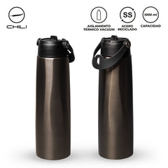 Botilito Metálico Klak Chili 1L NUEVO