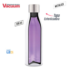 Botilito Metálico UV-C Clean 500ml PRECIO NETO